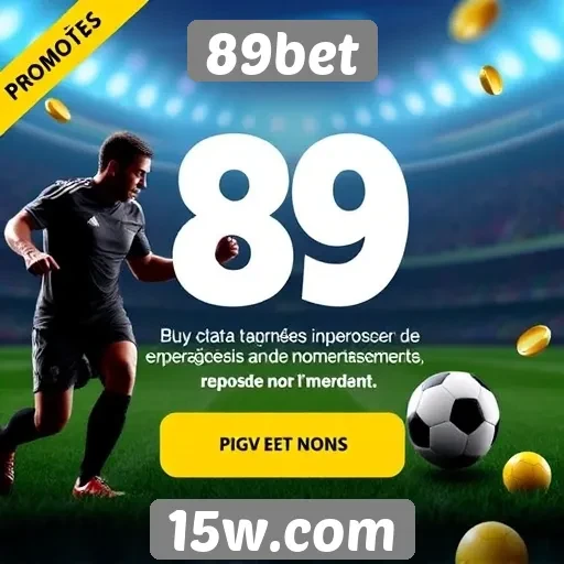 Promoções e bônus disponíveis no 89bet